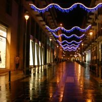 luci di Natale, Corso Matteotti (Siracusa), Сиракуза