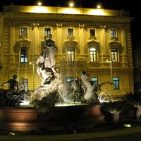 Fontana di Archimede - Siracusa di notte -*, Сиракуза