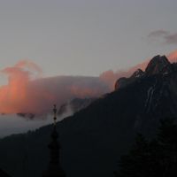 Sonnenaufgang hinter den Bergen (24.5.08), Тарвизио