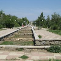Old fountain, Khromtau, Хромтау