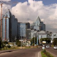 "Nurly-Tau" business centre, Алма-Ата