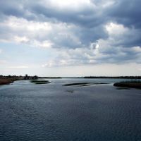 the Ili river, Баканас