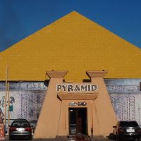 Kazakhstan, Kapсhagay,  Pyramid slot club-casino, Капчагай