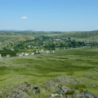Село Перевальное, вид с горы Пиковка, Верхнеберезовский