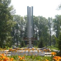 Zyryanovsk, Monument-Монумент Воинам, Зыряновск