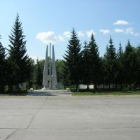 Памятник воинам ВОВ, Серебрянск