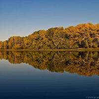 autumn reflection, Усть-Каменогорск