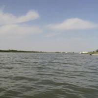 Река Урал переходит в Урало-Каспийский канал, Балыкши