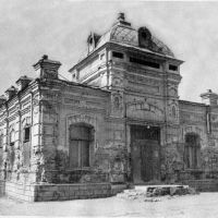 Здание Почты перед его разрушением, Атырау(Гурьев)
