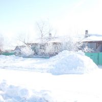 заснеженная зима 2006 с. Барабо-Юдино, Михайловка