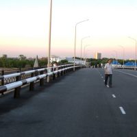 Спуск с моста в Жилгородок, Ойтал