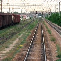 railroad, Almaty, station Otar, Отар