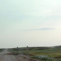 примыкание второстепенной дороги слева, скользкая дорога, ну и яма, Фурмановка