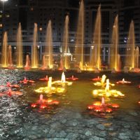 Світло-музичне фонтанне шоу_Fountain. Light and music show, Атасу
