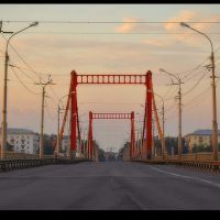 Кузнечевский мост в лучах рассвета, Никольский