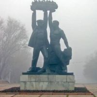Караганда. Монумент "Шахтерская слава", Караганда