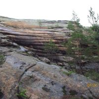 Stratified granite rocks, Каркаралинск