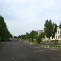 newly built road in Kyzylorda, Джалагаш
