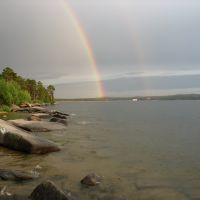 Lake and Rainbow, Боровое