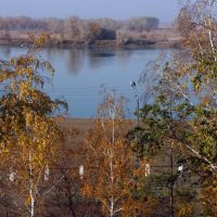 A view of Irtysh river from Naberezhyy park, Павлодар