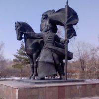 Памятник войну освободителю, Петропавловск