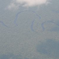 Aerial View, Lomako Wildlife Reserve, Боко
