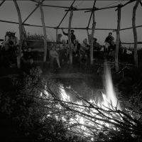 At a fire, Бородулиха