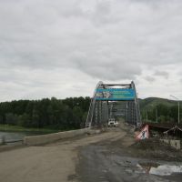 Ремонт моста через р.Уба возле Шемонаихи (июль 2010г.), Новая Шульба