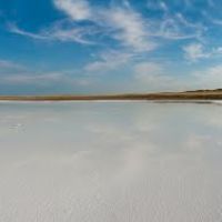 Соленое озеро Жаксытуз//Salt lake Zhacsytuz, Семипалатинск