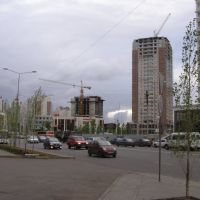 Астана всё выше и выше/ Construction of Astana, Таскескен