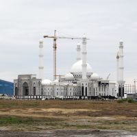 Строительство Хазрет Султан (07.05.2012), Таскескен