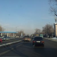 Западное начало улицы Ташкентской, Карабулак