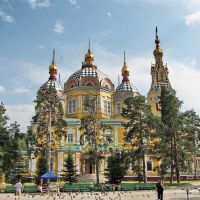 Вознесенский собор, Алматы. 1904-1906  Ascension Cathedral, Almaty. 1904-1906, Панфилов