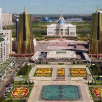 Ак Орда  — резиденція Президента Республіки Казахстан_Ak Orda - residence of President of the Republic of Kazakhstan, Астана