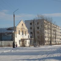 Развалины старой поликлиники, Макинск
