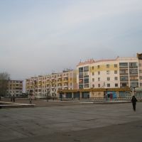 Akmol settlement (former Malinovka). Central square, Целиноград