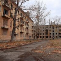 Abandoned part of Kurchatov city, Курчатов