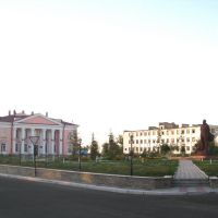 Main square, Курчатов