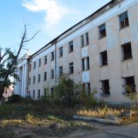 Abandoned house were Kurchatov lived, Курчатов