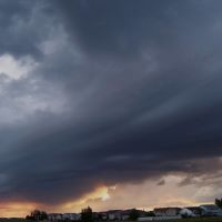 Storm coming over Lethbridge, Летбридж