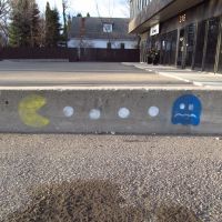 Pac-Man Graffiti - April 2013, Летбридж