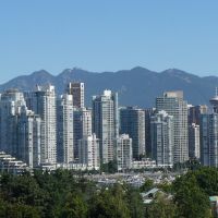 Downtown Vancouver viewed from Fairview Slopes, Ванкувер