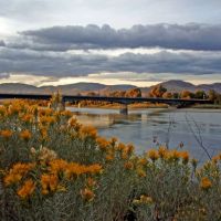 KAMLOOPS: day flows down along the river but sagebrush will keep it deep in its memory  forever, Камлупс