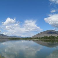 Summer Sky Over North Thompson River, Камлупс