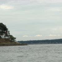 Light at Gallows Point on Protection Island - Nanaimo Harbour, Нанаимо