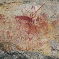 Indian pictographs, Сарри