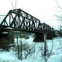 Train Bridge in Drummondville, Драммондвилл