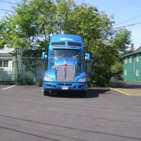 A truck in Saint John,NB, Сент-Джон