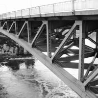reversing falls bridge, Сент-Джон
