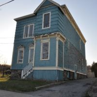 Old blue house in the north end Saint John NB 2009, Сент-Джон